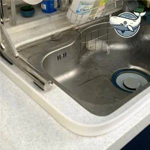 화장실 방수 샤워부스 스토퍼 흰색 3cm 1m 화장실물막이 샤워실물막이 욕실물막이