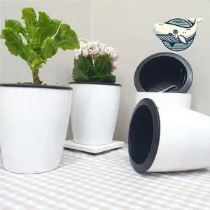 대형 원형 자동급수 화분 실내 식물 화분 육아 자동급수화분 저면관수 저면관수화분