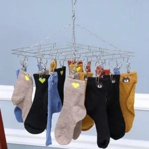 양말 인기 손수건 빨래 집게 감성 걸이 사각형 스텐 양말건조대 만능집게 양말걸이