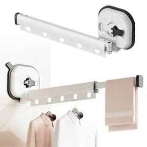 무타공 흡착식 빨래 건조대 화이트 1단 발코니 캠핑 흡착식건조대 흡착빨래건조대