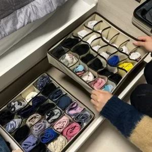 칸칸이 베이직 속옷 정리함 양말정리함 칸칸이정리함 서랍정리함 속옷보관함