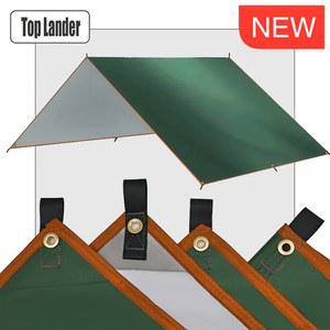 방수 타프 텐트 여행 햇빛 캐노피 초경량 5X3M 캠핑 쉘터 어닝 피크닉 야외 4X3M 해변 차단 3X3M 4X4M 차양 정원