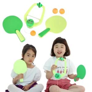 유아 실내체육 집콕 문틀고정 개구리 탁구놀이 스포츠완구 골인