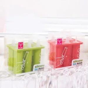 미니 아이스크림 몰드 실리콘 레드 아이스 캔디 틀