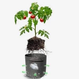 옥상용 부직포 텃밭 화분 그레이 야외 정원