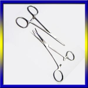 R 켈리포셉18cm(직/곡) 택1/케리 병원 집게 겸자 기구