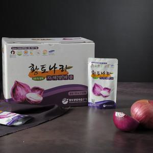 황토나라양파즙 물없이 갈아만든 100% 자색 양파즙 100ml x 120개입