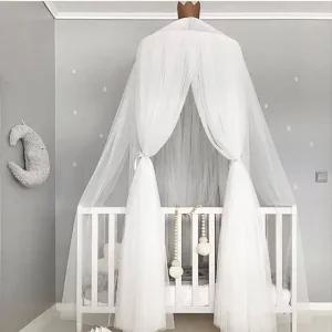 아기침대 캐노피 북유럽스타일 아이방인테리어 꾸미기