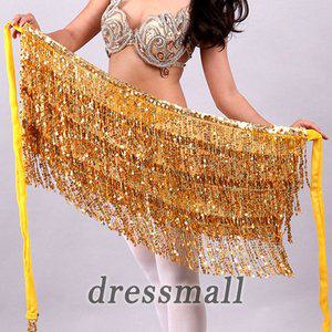 [드레스몰] 스팽수술 힙스카프 밸리 댄스복 벨리 라인 줌바