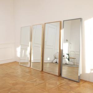 우드리퍼블릭 비산방지 강화유리 와이드 전신거울 700