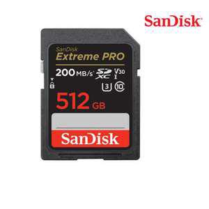 샌디스크 SDXC EXTREME PRO 512GB Class10 MLC메모리