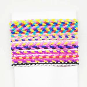 얌뚱이 꽈배기끈20개 머리끈 헤어 밴드 끈 고무줄 팔찌 슈슈