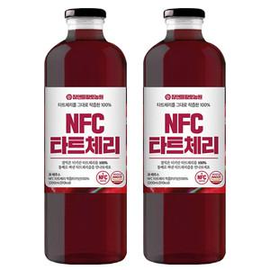 NFC 착즙 100% 타트체리 원액 주스 1L 2병