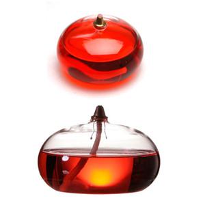 파라핀오일 램프 촛대 타원유리 파라핀 램프