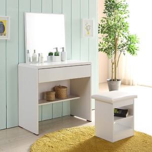 [우아미가구]마니에르 800 서랍 화장대 세트 거울 의자 포함