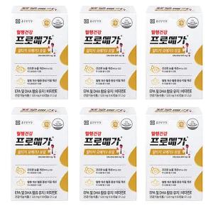 종근당 프로메가 알티지 오메가3 듀얼 6박스 6개월분