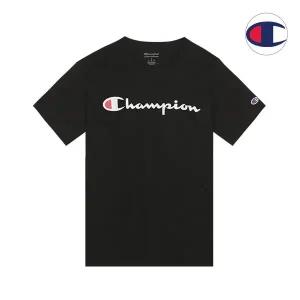 챔피온 클래식 그래픽 남자 여성 져지 반팔티셔츠 블랙 GT23HY06794-003