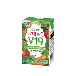 정식품 건강담은 야채가득 V19 145ml 96개 베지밀