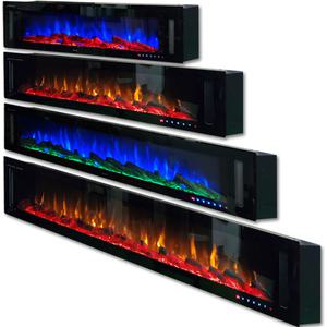 케이파이어 킹스턴40/50/60/71-3 전기벽난로 인테리어벽난로 3색불꽃 10색장작 4종