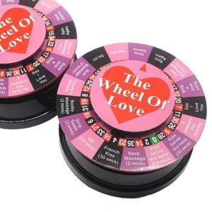 러브 벌칙 회전판 복불복 룰렛 게임 연인 놀이 보드 이벤트 내기 돌리기 인기 파티 어른 회전 재미있는