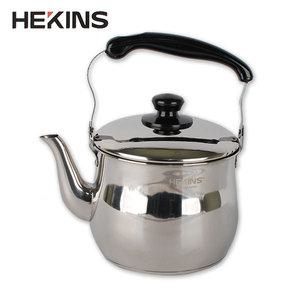 헤킨스IH 스텐주전자(들통형) 인덕션겸용 물끓이기 티포트 넓은입구 가벼운주전자