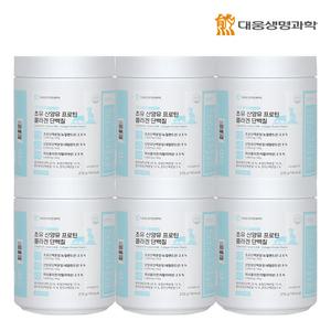 대웅생명과학 아임헬씨 초유 산양유 프로틴 콜라겐 단백질 210g 6통