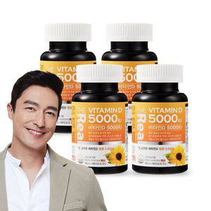 [더리얼] 비타민D 5000IU [150mg x 180캡슐] x 4박스