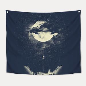 상상후 패브릭포스터, 풀문, 150x130, 1개