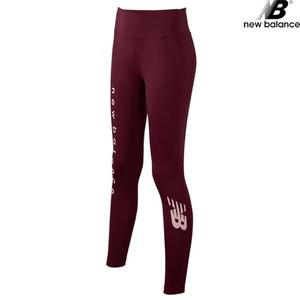 [하프클럽/뉴발란스]뉴발란스 NBNS94W032-BU 하이웨스트 NB 레터 여성 레깅스 타이즈