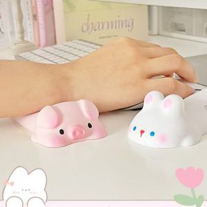 손목보호패드 애니멀 마우스패드 손목거치대 말랑쿠션받침