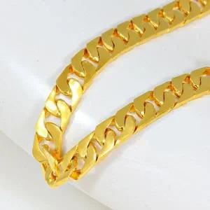 [NS홈쇼핑][클래스에스] 순금 24K 사각 면 체인 민 팔찌 18.75g[32439582]