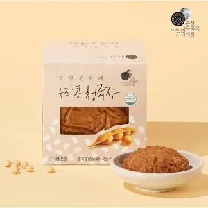 [순창 문옥례 식품][건강특가]순창문옥례식품 우리콩 청국장 200gx3개