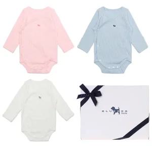 갤러리아 [임신축하,출산]예쁜아기옷,신생아,조카,유아BL)PK)WH)블루독바디수