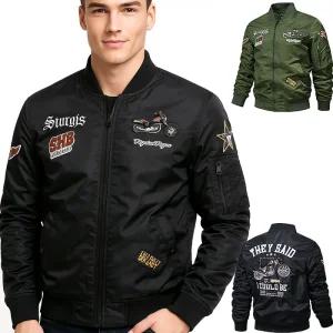 남녀 봄가을 SHB RIDER 라이더 자수패치 블루종 항공점퍼 발수 방풍 보온 바람막이 2칼라 로고 자수점퍼