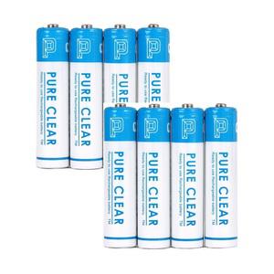 퓨어클리어 AAA 950mAh 충전지 8알 케이스포함 건전지 배터리