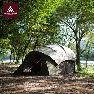 [아날로그 메뉴얼]아날로그매뉴얼 웨이브돔 프리미엄 면텐트 / 터널형 돔텐트