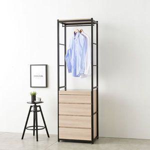 [NS홈쇼핑]아이앤 레버티 600 시스템 4단서랍 드레스룸 행거 SY[29227249]