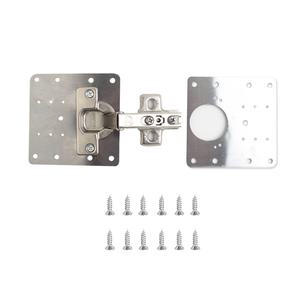 수납장수리세트 씽크경첩 옷장경첩 보강판 싱크경첩 벽장경첩 붙박이장 셀프 문수리