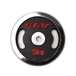 DD 스타 도금원판 5kg ( 헬스 근력 팔 근육 웨이트 바벨 운동 용품