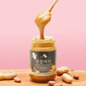 크레이지피넛 무설탕 100%땅콩버터 오리지날 500g