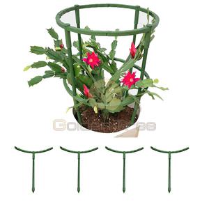 조립식 적층형 화분 울타리 식물 지지대 1단 화초 화분 꽃 작물 텃밭 원예 보호대 지주대 원형틀