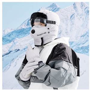 아웃도어 자전거 스키 오토바이 고글 방한 귀달이 패딩모자