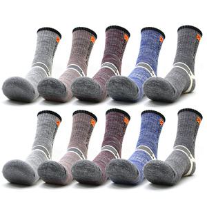 SMP스포츠 남성용 로베르토 등산양말 중목 10켤레 / 스포츠 두꺼운 쿠션 이중바닥 작업 헬스 런닝 운동
