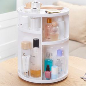 회전식 화장품 정리대 정리함 보관함 멀티 수납함 트레이