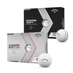크롬소프트X  X LS 트리플트랙 골프공 4PCS 캘러웨이