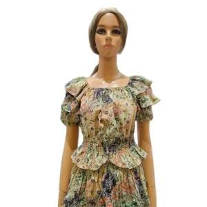 [에고이스트] 스모킹 러플 소매 블라우스 EQ2WB-962