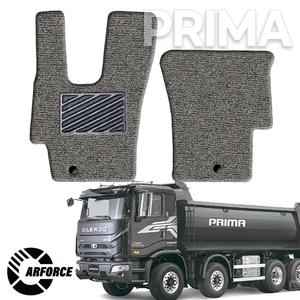카포스 대우 프리마 대형화물차 운전+조수석 자동차 코일매트 적재용량 용도 상관없이 사용가능