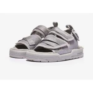 [장기재고-변색] 뉴발란스 카라반 JQS 쿠셔닝 샌들 그레이 SD3205GGY