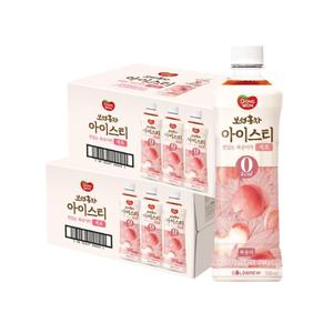 동원 보성홍차 아이스티 제로 복숭아 500ml 48개
