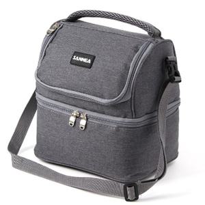 (6L) 2단 보냉가방 쿨링백 여행용 도시락가방 캠핑가방 보온가방